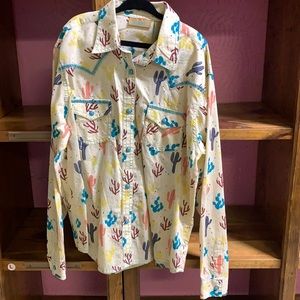 Girls Wrangler button up